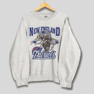 Vintage New England Patriots Football Sweatshirt, Retro NFL Patriots Shirt Tee